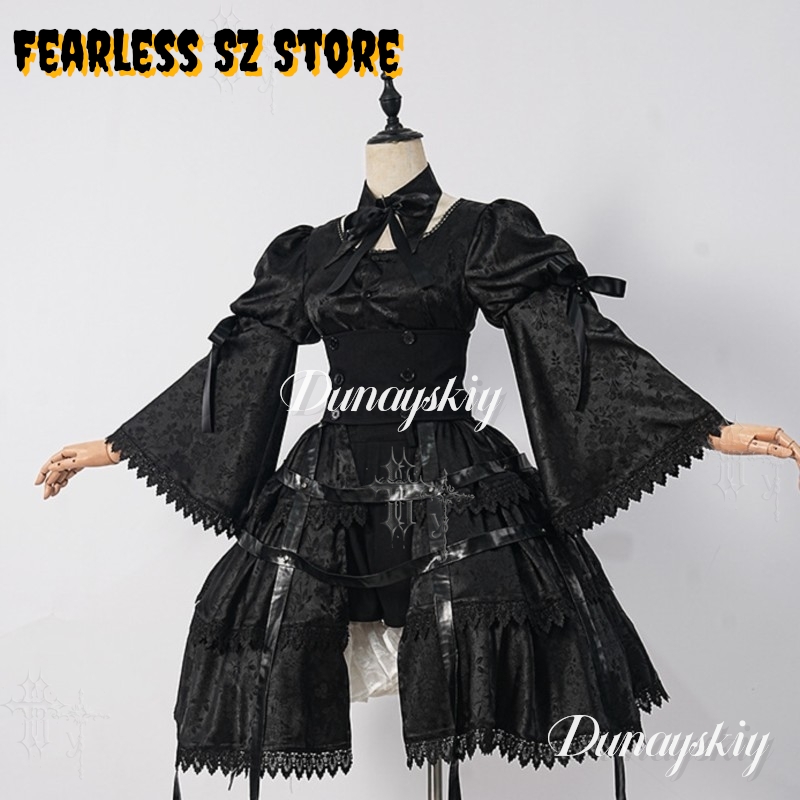 Girl Gothic Dress Halloween Ca - Party Games Girls recension och pris