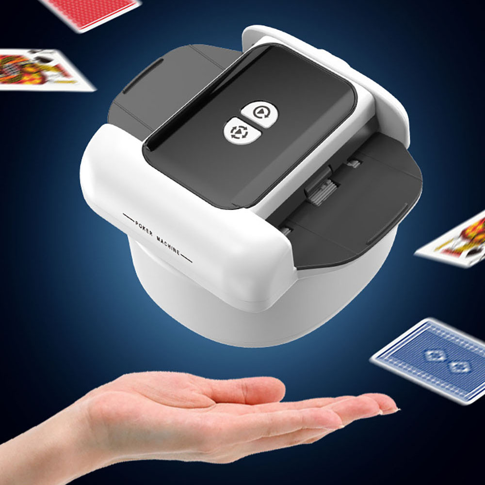 Rechargeable Automatic Card Sh - Party Games At Home recension och pris