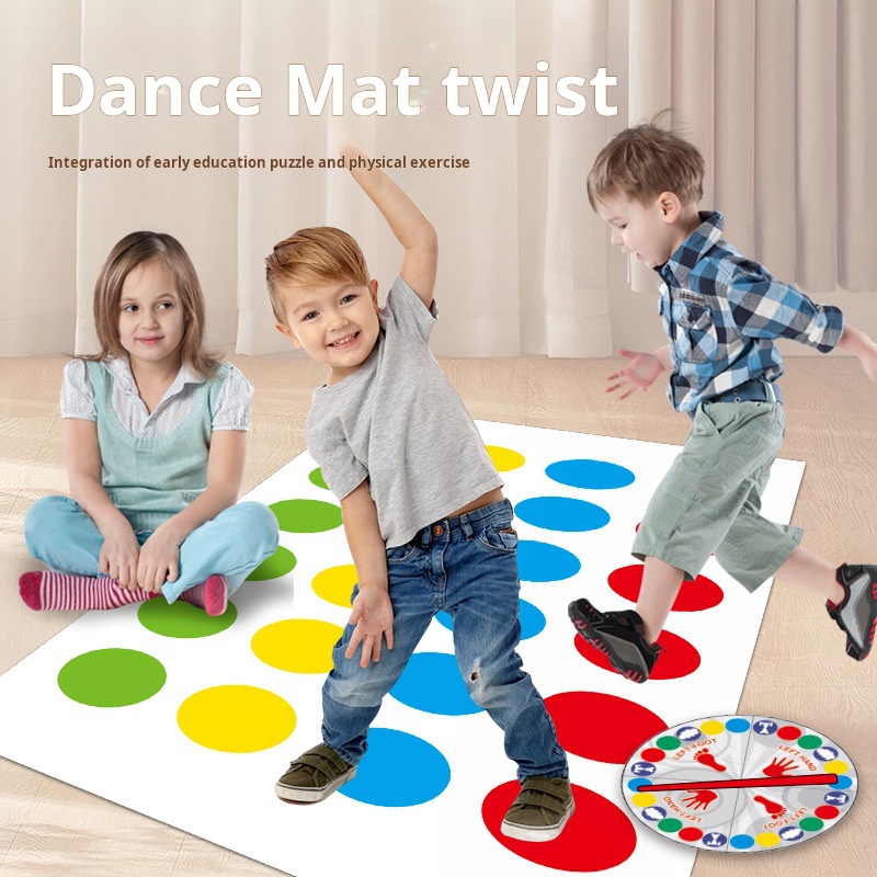 Family Party Game Twister Game - Party Games For 5 Year Olds Indoors recension och pris
