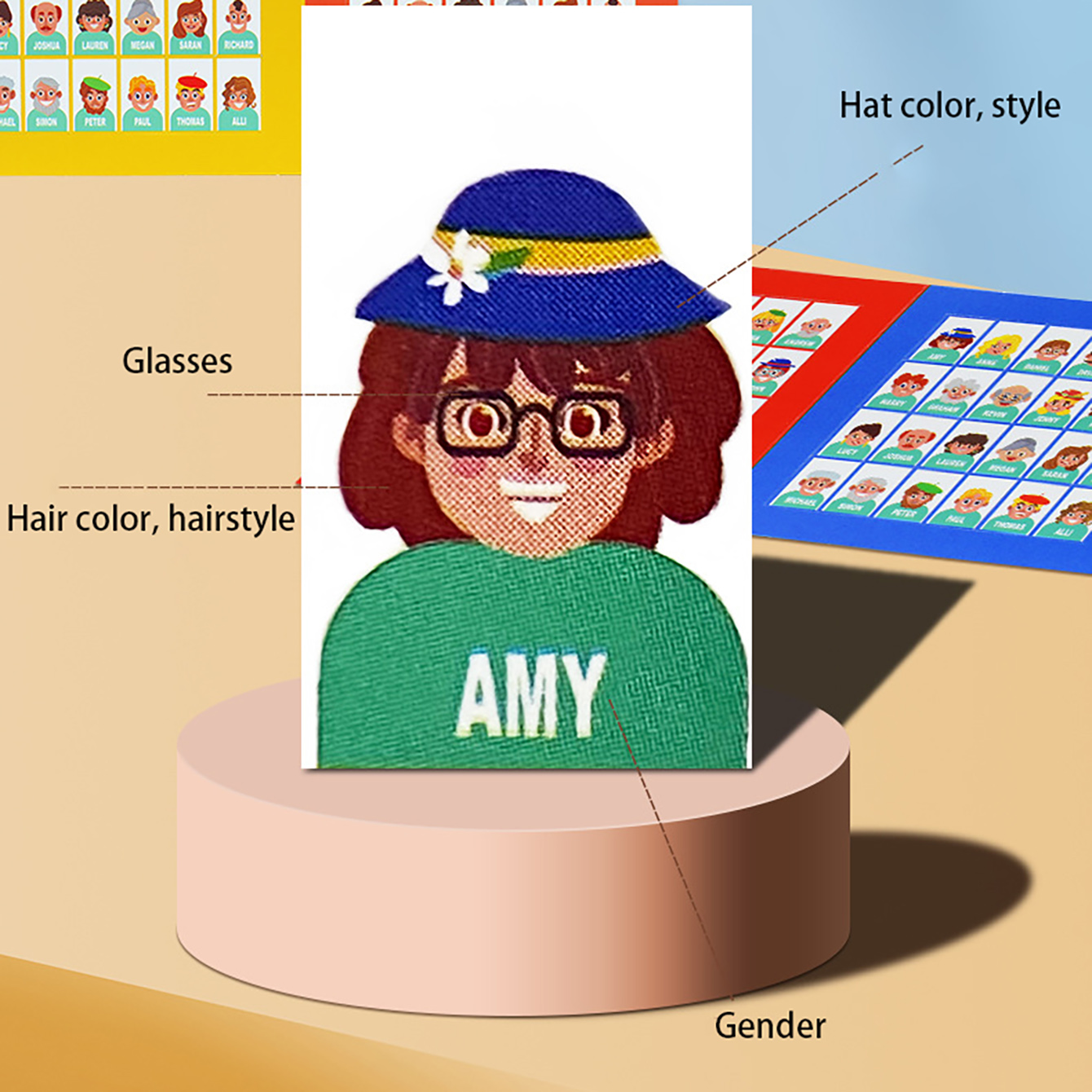 Family Guessing Board Game Who - Party Games Classic recension och pris