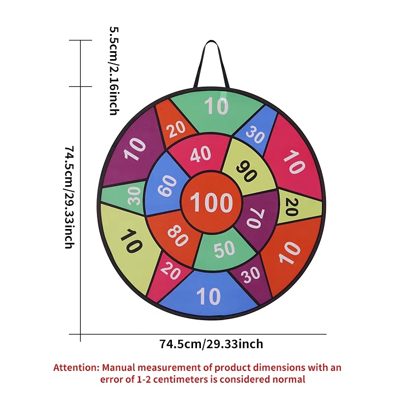 Sticky ball dart board -12 bal - Party Games For 5 Year Olds Indoors recension och pris