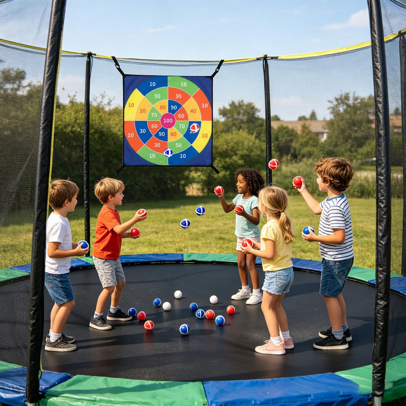 Trampoline Sticky Ball Dart Bo - Party Games For 5 Year Olds Indoors recension och pris