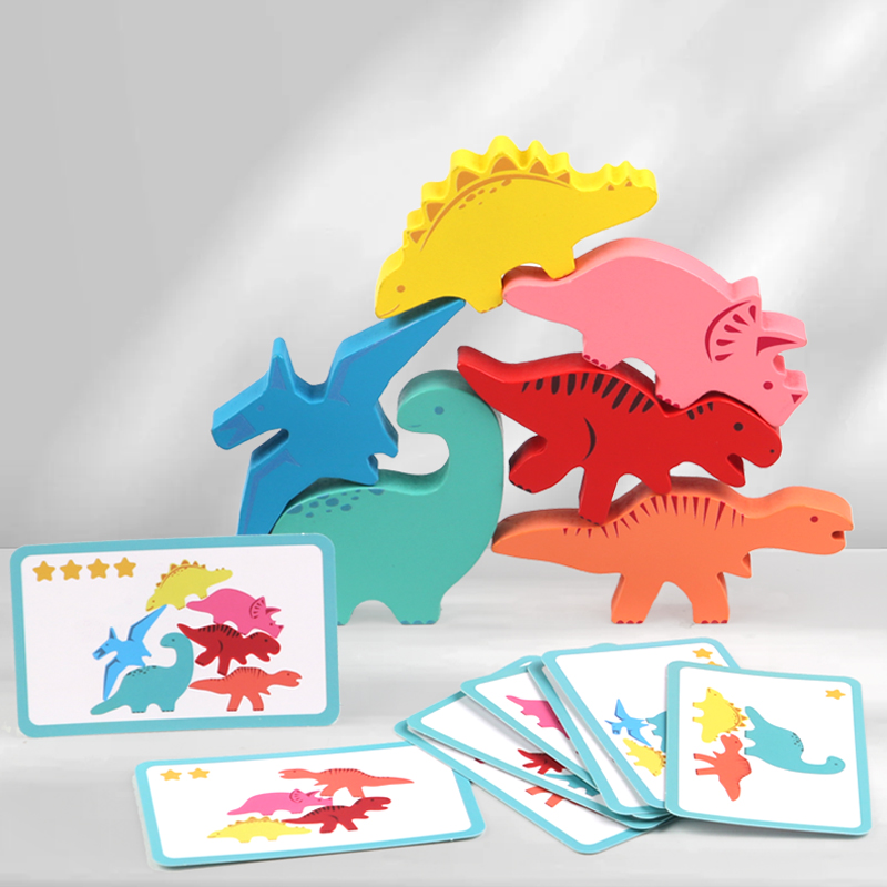 Wooden Balance Blocks Toys For - Party Games At Home recension och pris