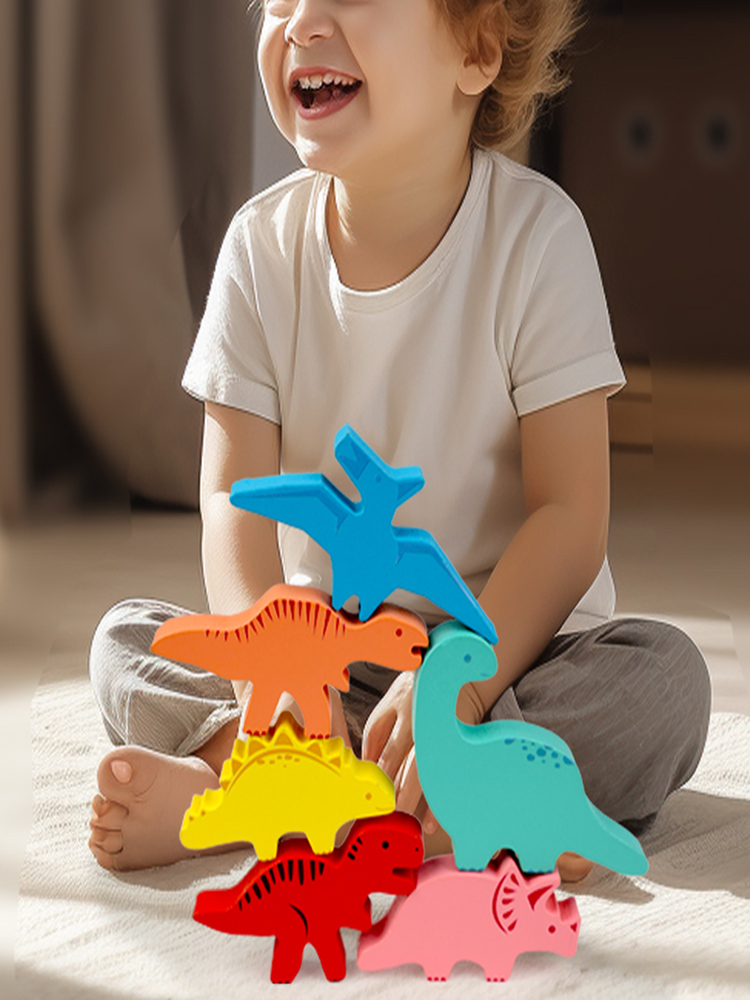 Wooden Balance Blocks Toys For - Party Games At Home recension och pris