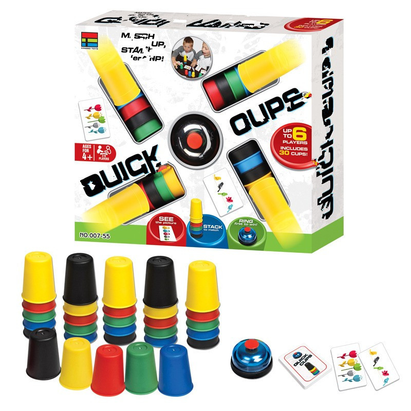 Sports Stacking Cups Plastic C - Party Games For 5 Year Olds Indoors recension och pris
