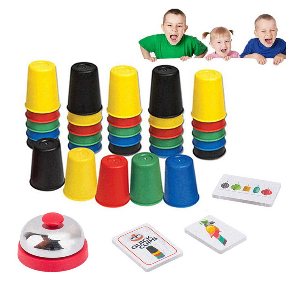Sports Stacking Cups Plastic C - Party Games For 5 Year Olds Indoors recension och pris