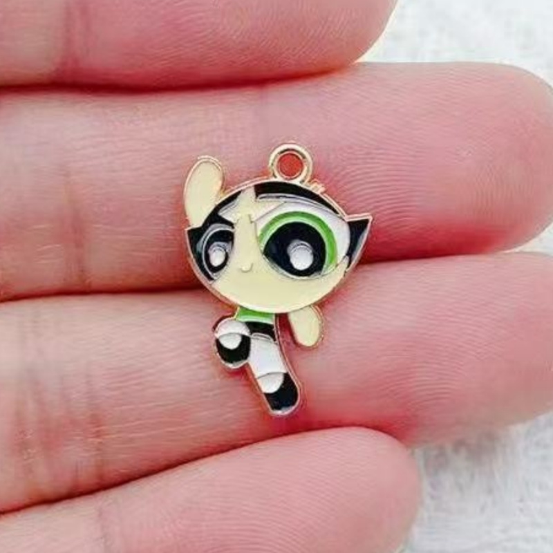 10pcs Alloy Oil-Dripping Carto - Party Games Girls recension och pris