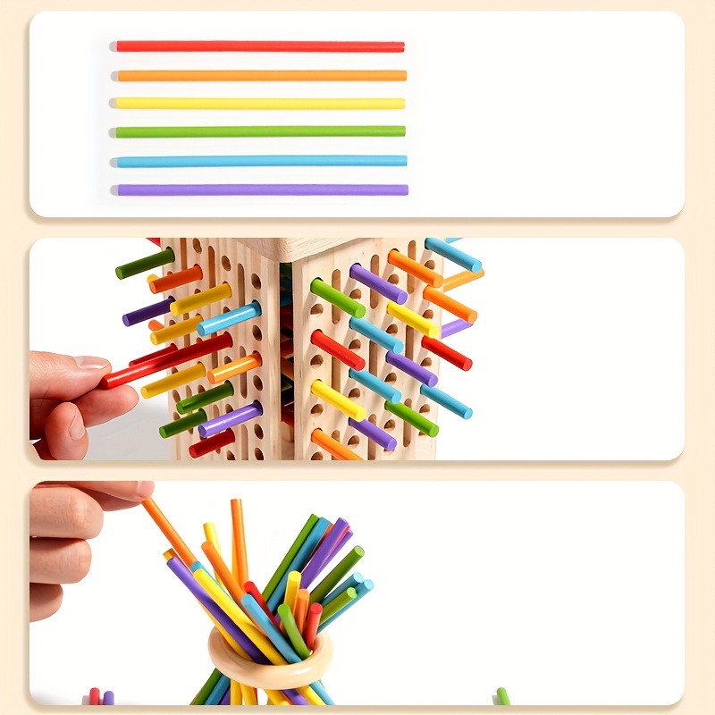 Montessori Wooden Board Game C - Party Games At Home recension och pris