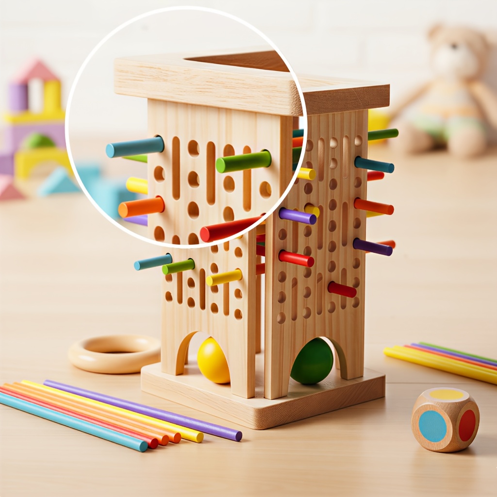 Montessori Wooden Board Game C - Party Games At Home recension och pris