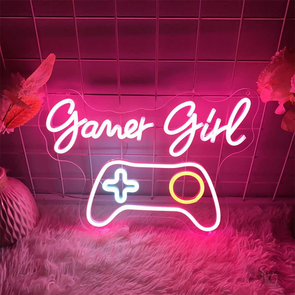 Gaming Neon Led Sign Game Room - Party Games Girls Night recension och pris