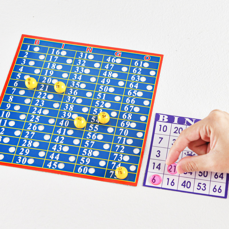 Classic Bingo Lottery Number D - Party Games Classic recension och pris