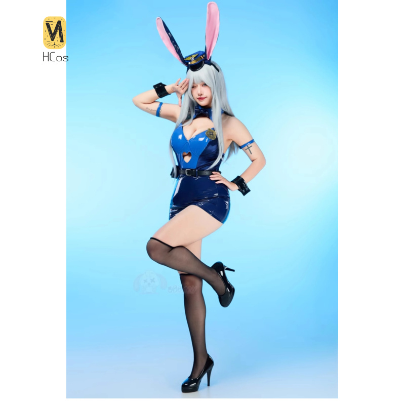 Bunny Girl Jumpsuit Halloween  - Party Games Bunny recension och pris