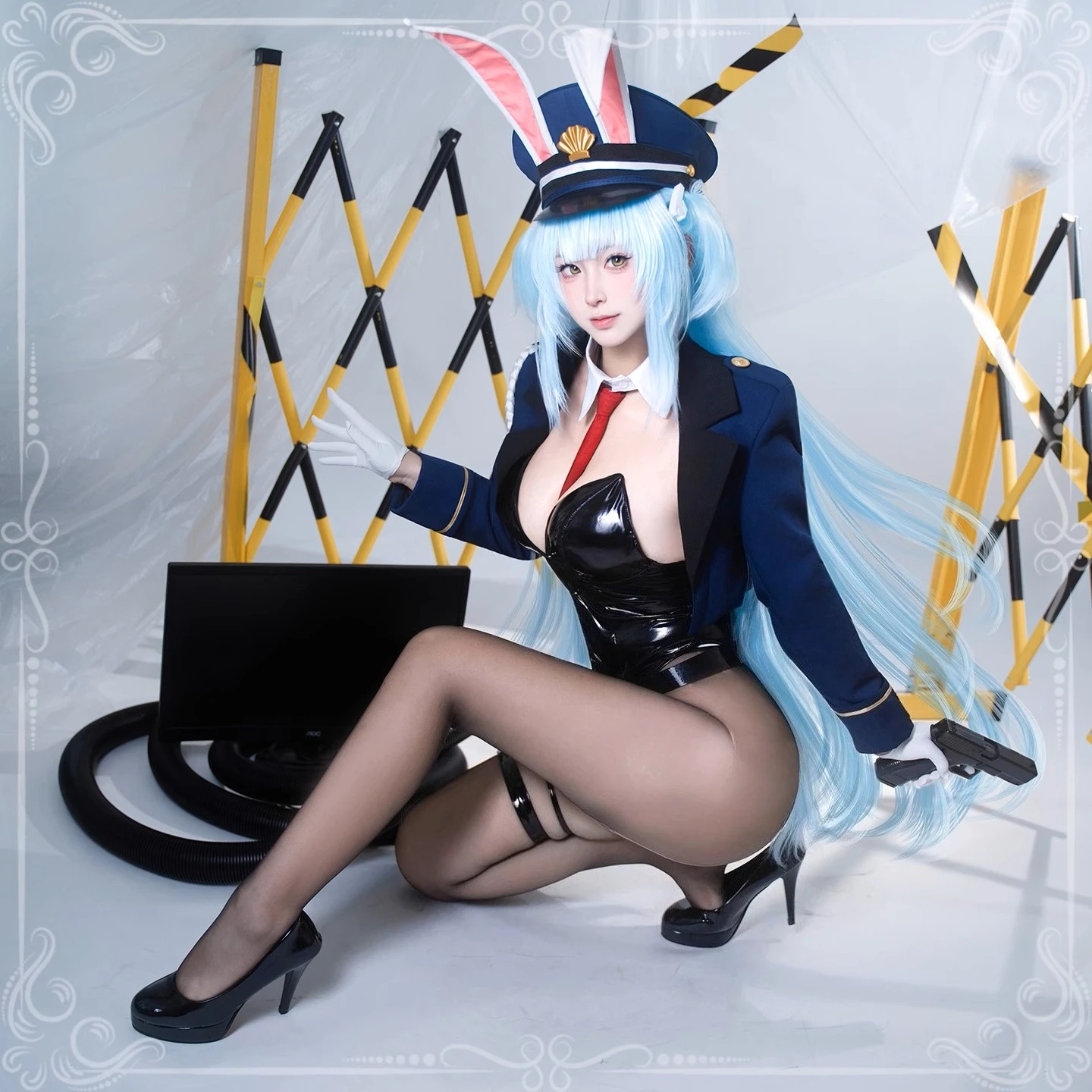 Bunny Girl Rabbit Officer Unif - Party Games Bunny recension och pris