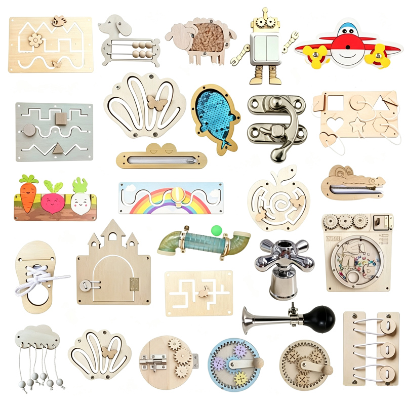 Kids Busy Board DIY Accessorie - Party Games At Home recension och pris