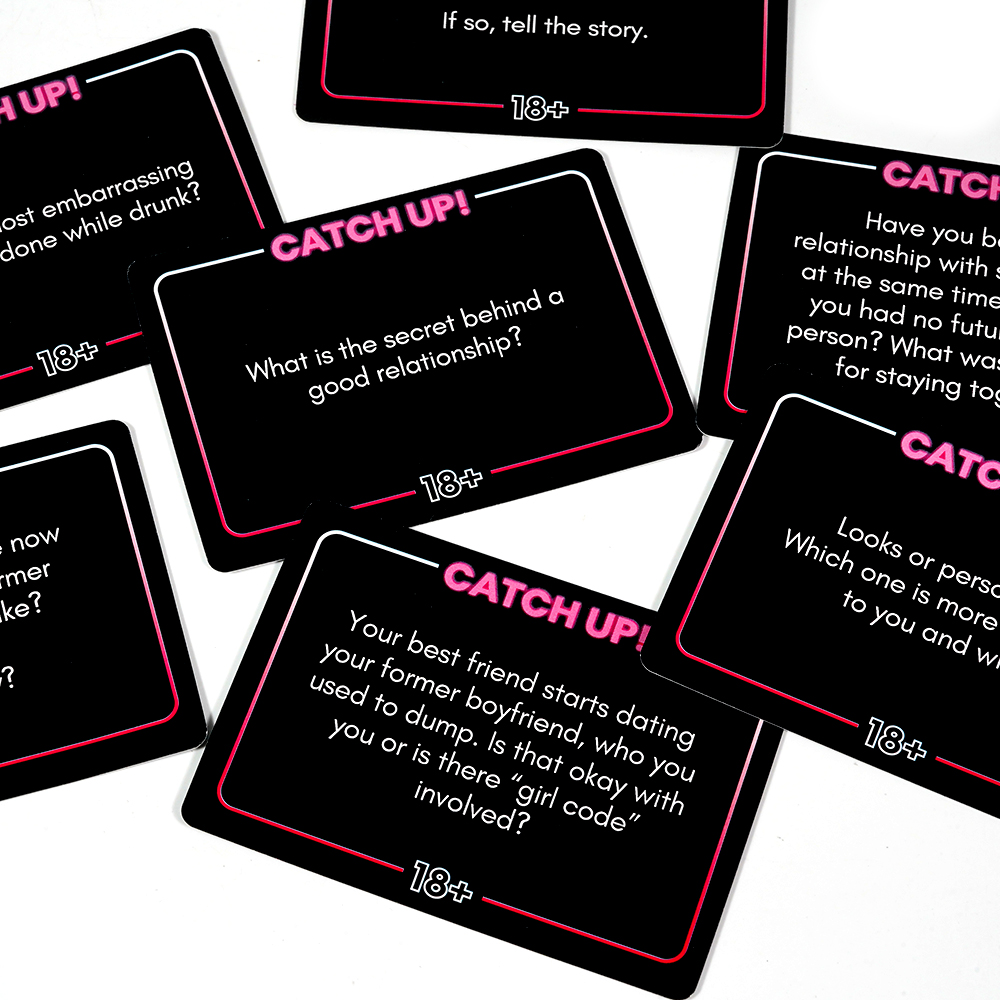 Catch Up Card Game Girls Night - Party Games Girls Night recension och pris