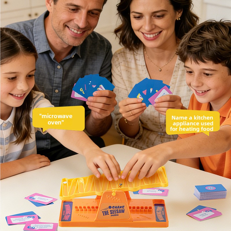 Seesaw Balance Board Game Quic - Party Games Quiz For Adults recension och pris
