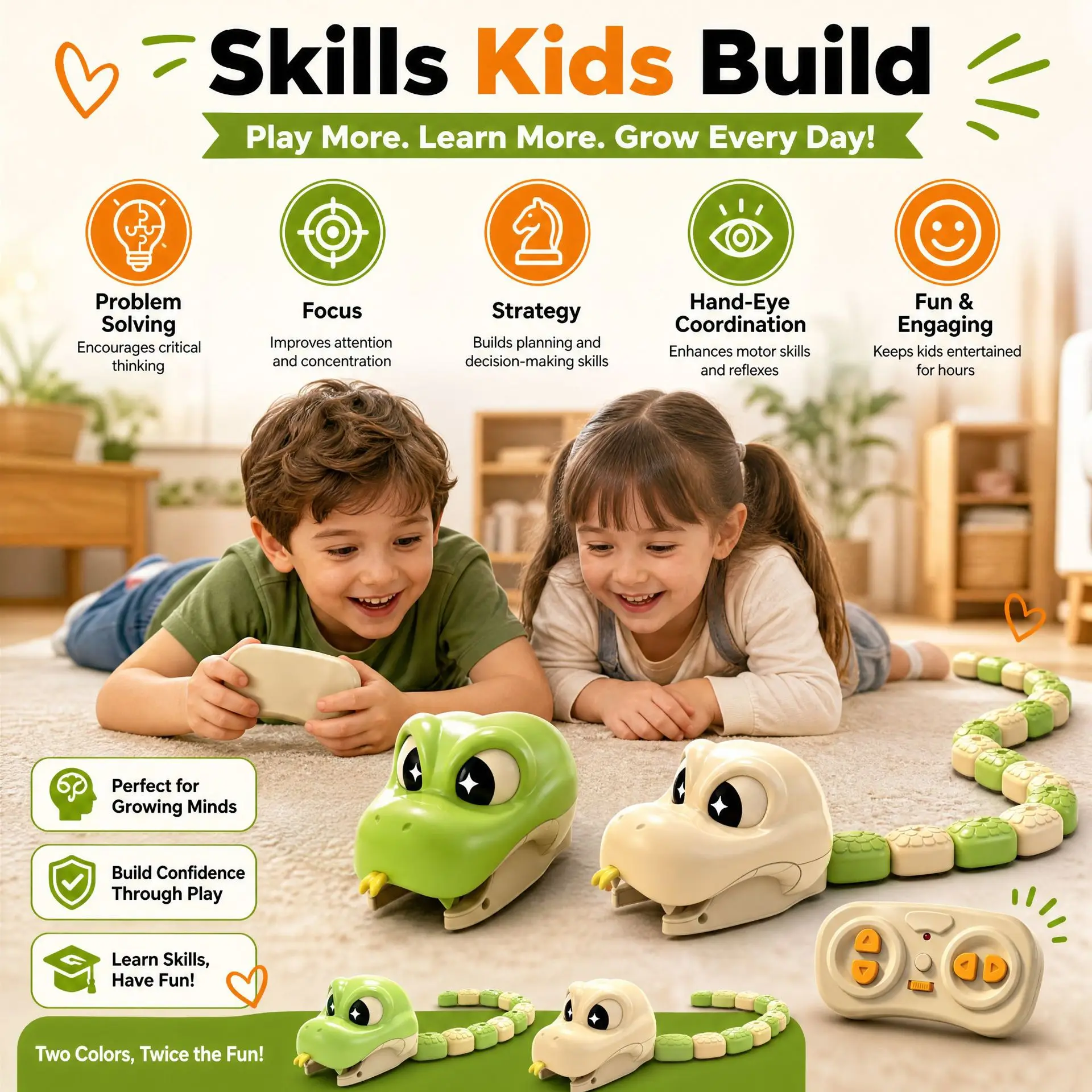 Hot Magnetic Snake Funny Game  - Party Games Classic recension och pris
