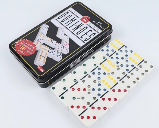 ElegantMahj Double Six Dominoe - Party Games Box recension och pris