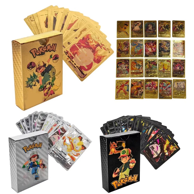 55PCS Pokemon Cards Vmax GX Go - Party Games Box recension och pris