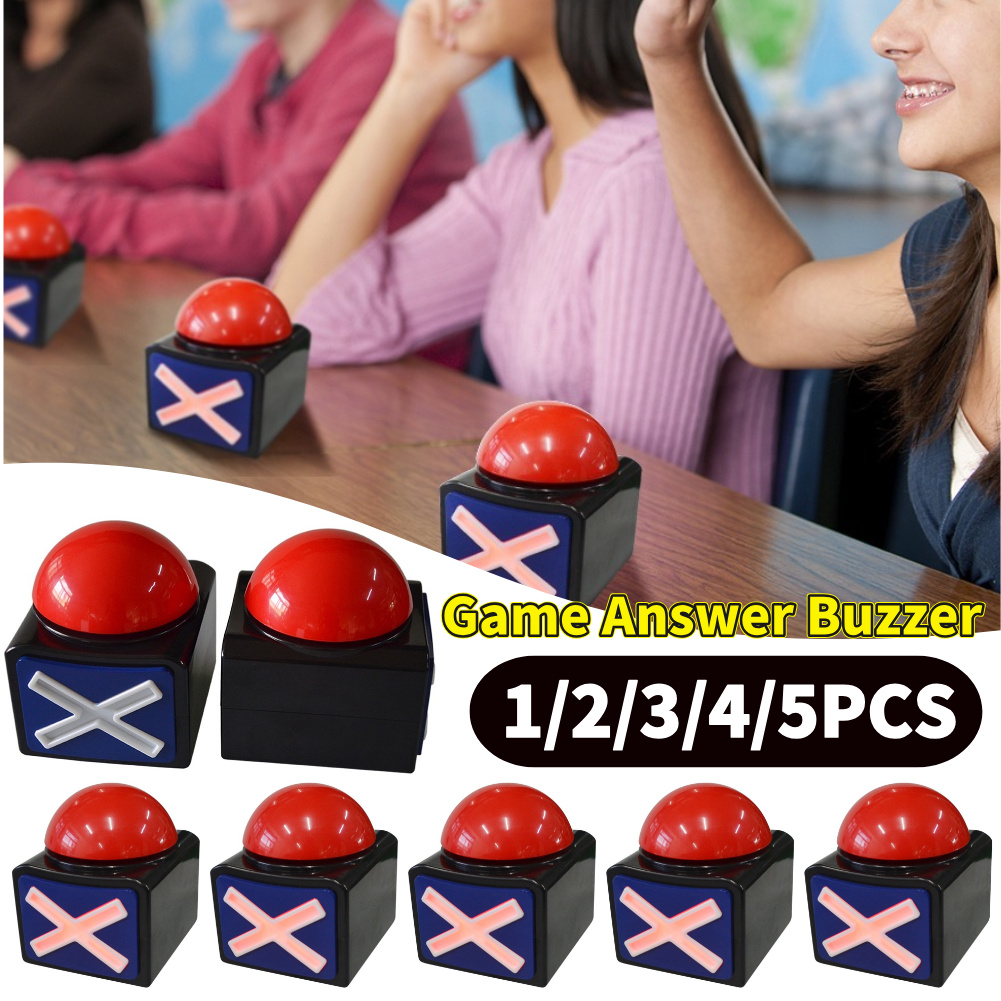 1-5Pcs Game Answer Buzzer Alar - Party Games Quiz For Adults recension och pris